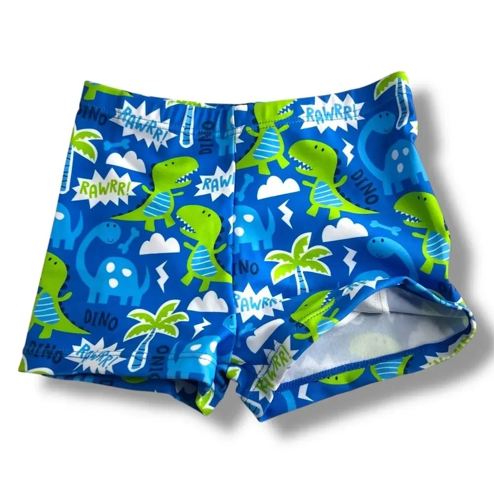 Boys Tutuu 3 Piece Dinosaur Swim Set 6-9 Months